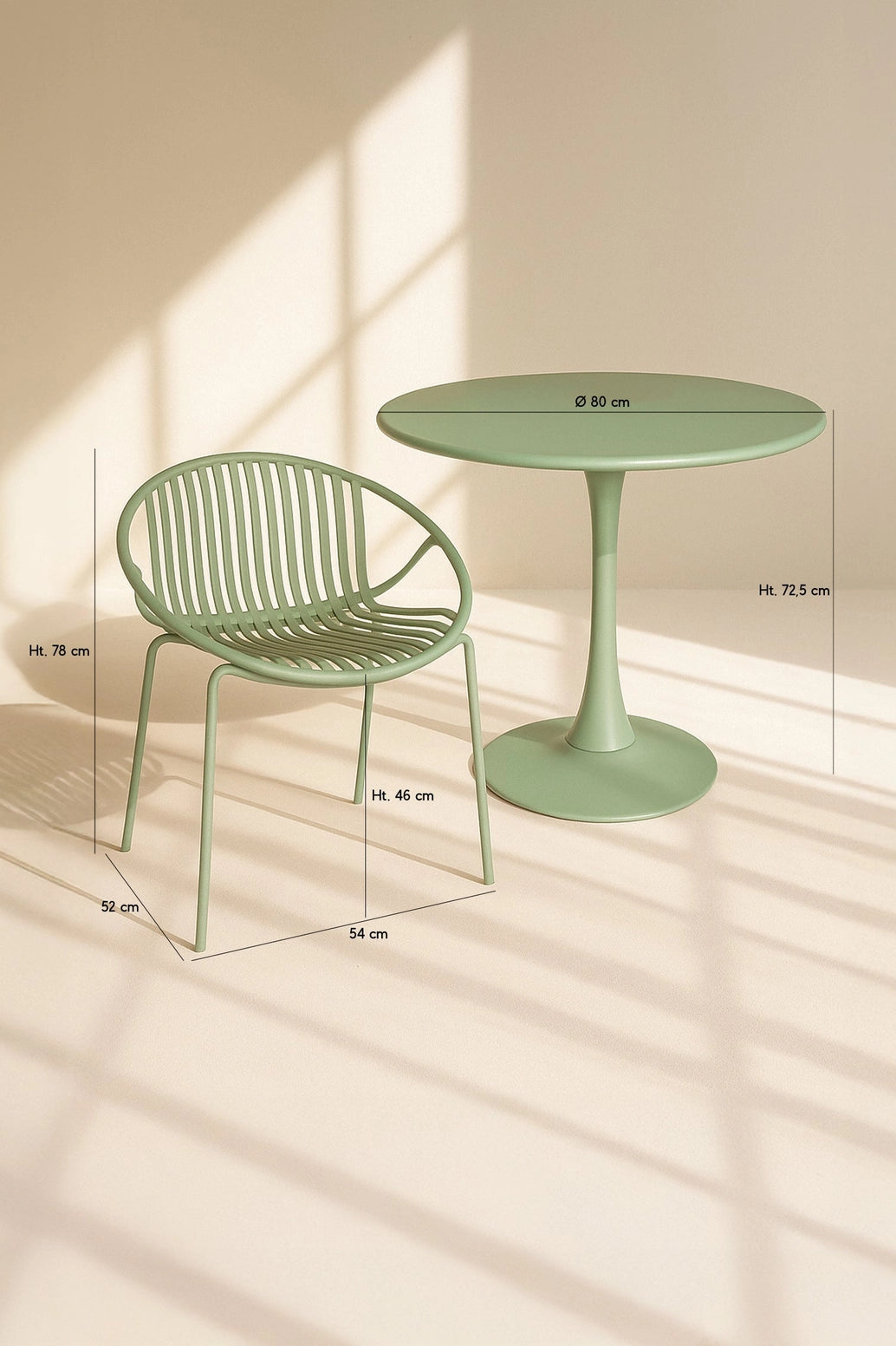 Conjunto Jardim - Calypso Verde