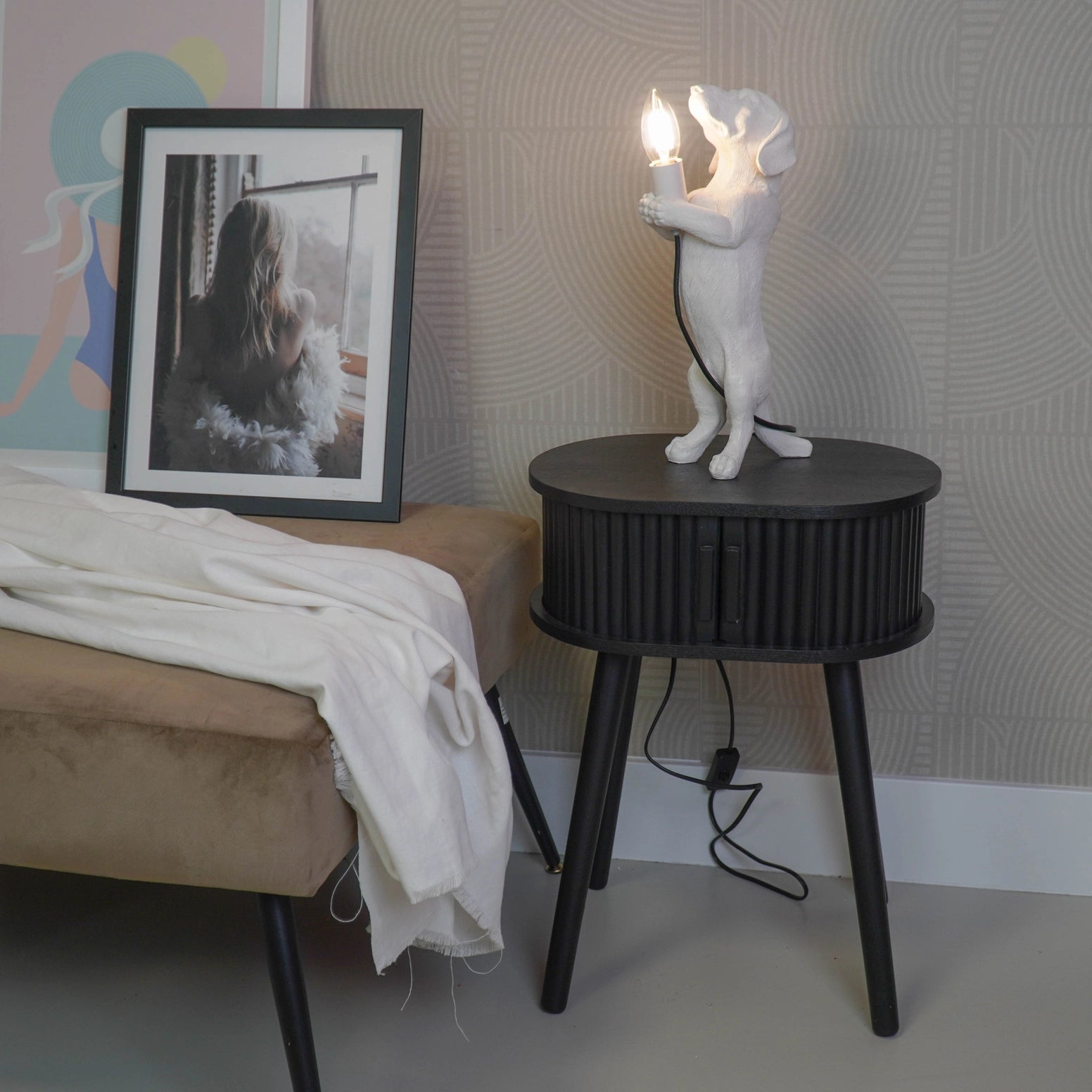 Mesa de Apoio LETS / MDF - 40x30x53cm